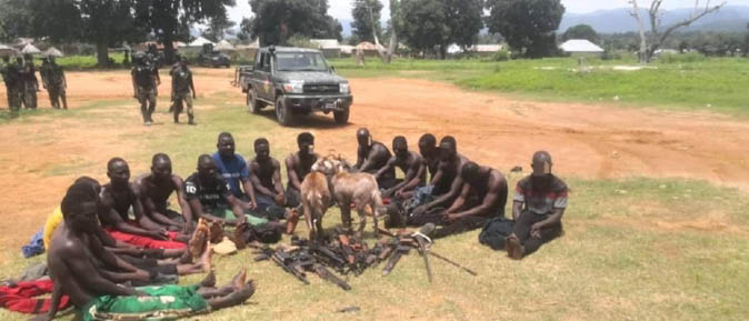 Troops Intercept 15 Suspected Militias In Plateau