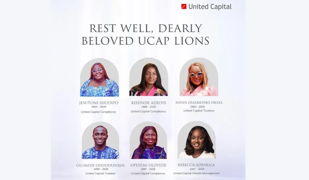 United Capital Mourns Staff