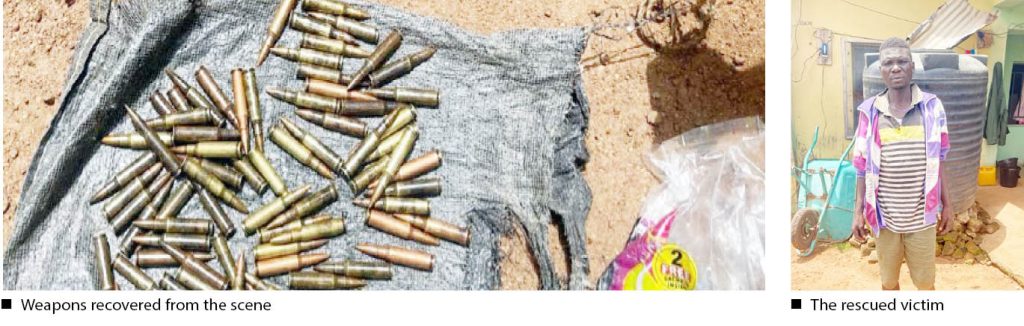 Weapons Recovered From The Scene