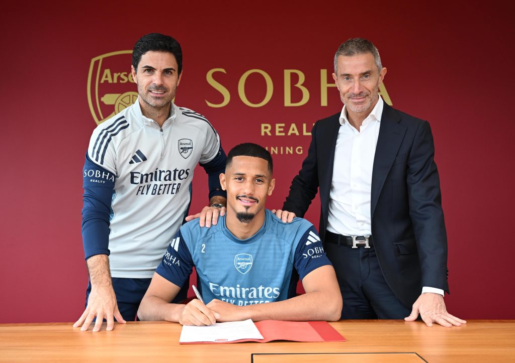 William Saliba Extends His Contract At Arsenal Gty8Shhg