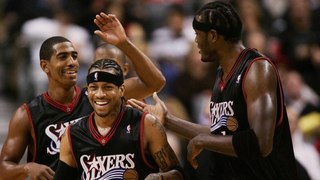 Allen Iverson Sixers Throwbacks