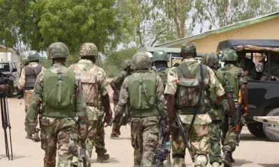 Battle Geared Nigerian Soldiers