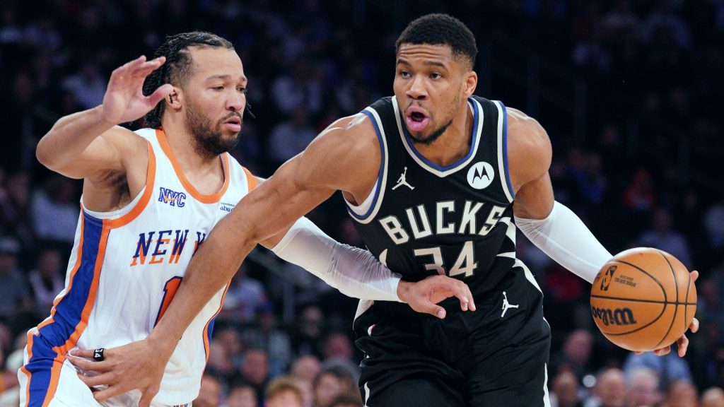 Brunson Guarding Giannis