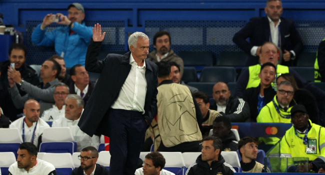 Coach Jose Mourinho