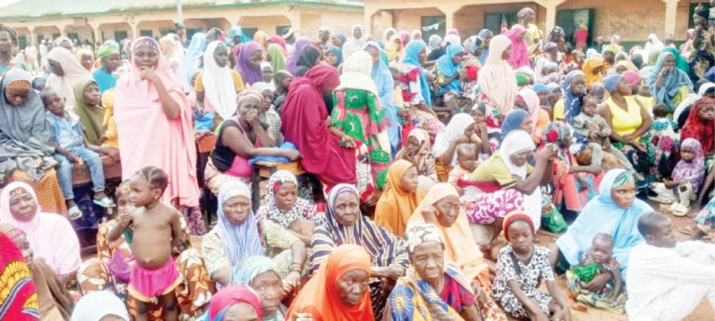 Cross Section Of Idps During The Visit Of The Vice President To Niger