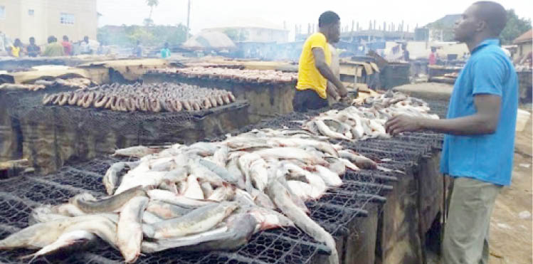 Fish Processing At Kado Market Abuja