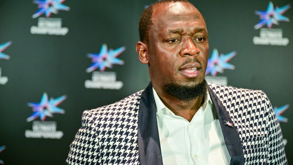 Formaer Sprinter Jamaicas Usain Bolt 1022527449