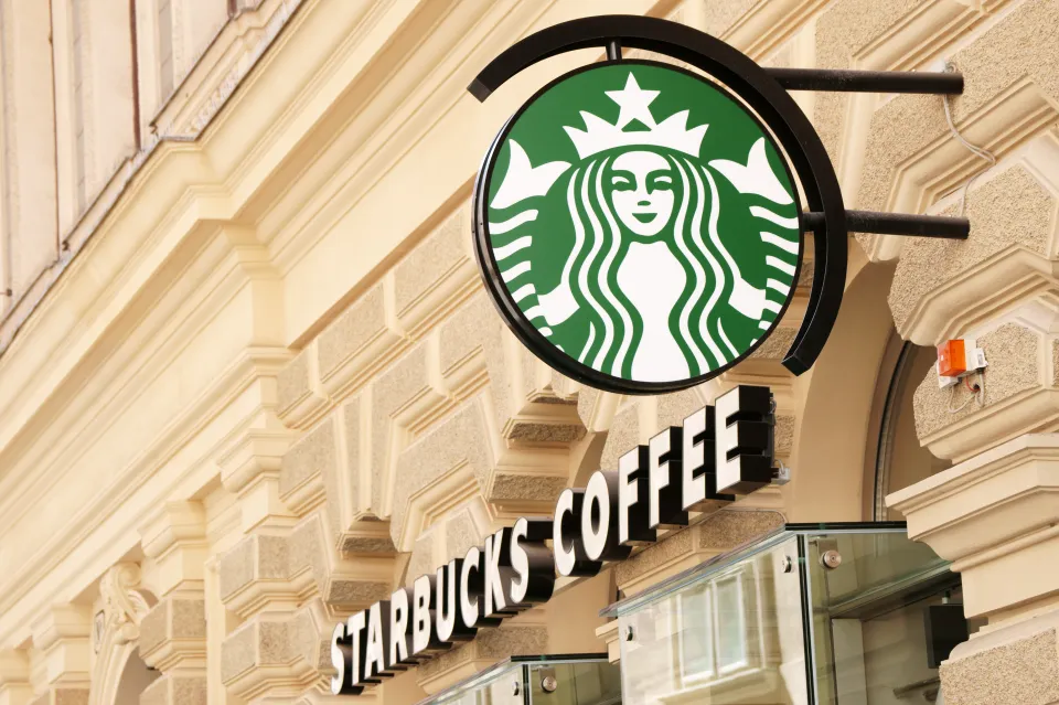 Green Starbucks Coffee Logo Pole 752396196