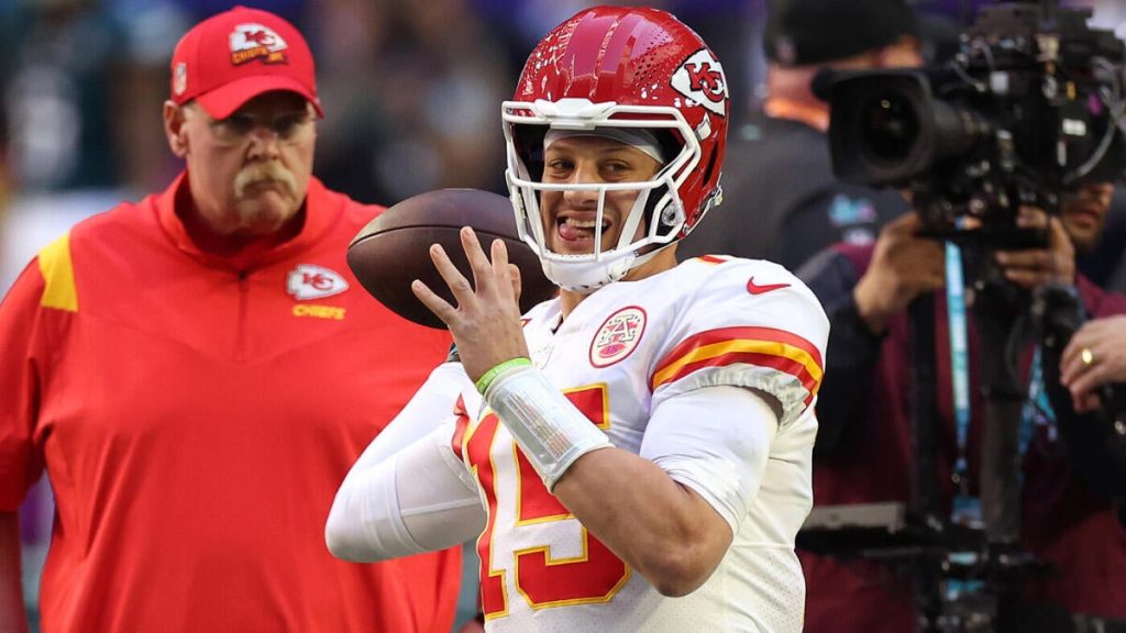 Mahomes Andy Reid Chiefs G
