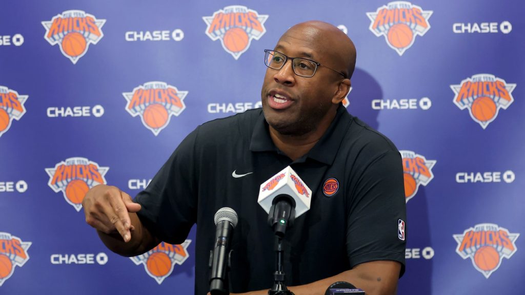 Mike Brown Knicks Media Day 2025