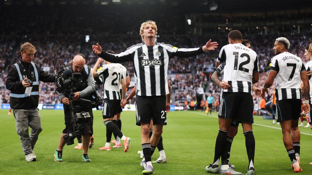 Nick Woltemade Newcastle United Celebrates 1027281943