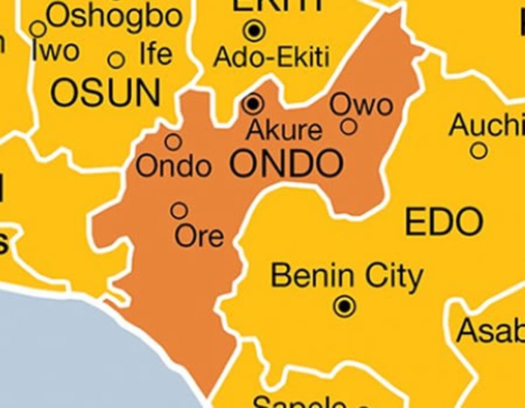 Ondo State Map 1