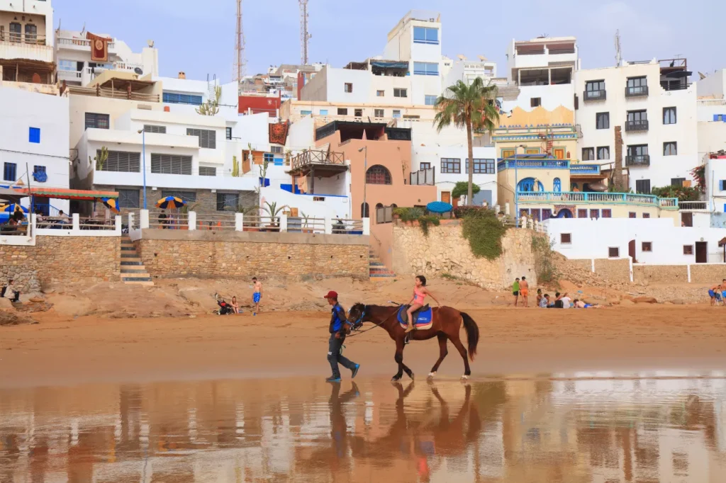 People Visit Beach Taghazout Surfing 1027739416 1759245113