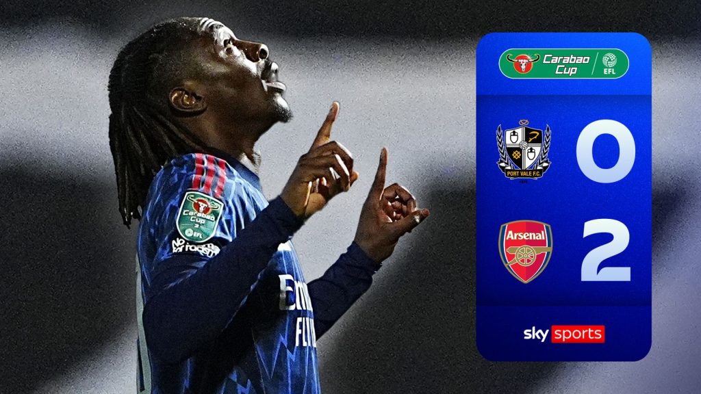 Skysports Arsenal Port Vale 7030869
