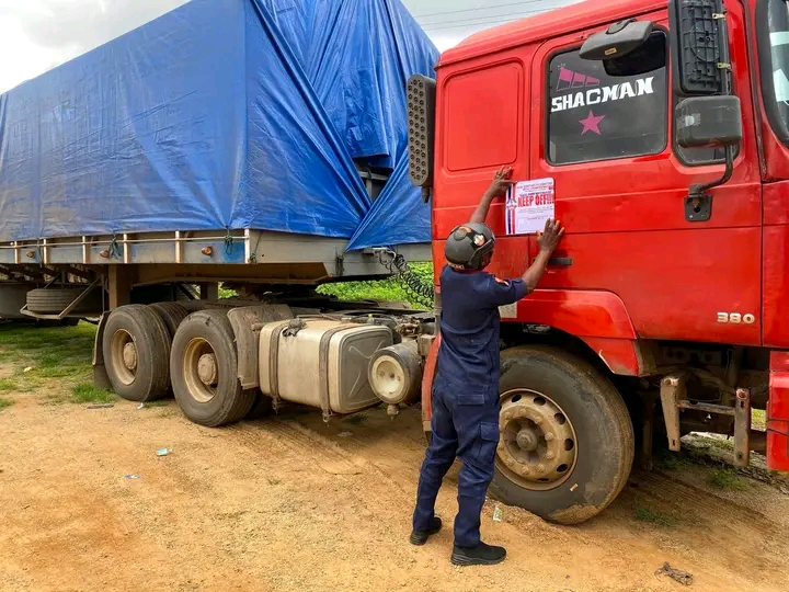 Trucks Loaded With Illegally Mined Lithium