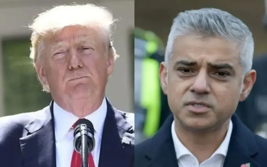 Trump And Sadiq Khan