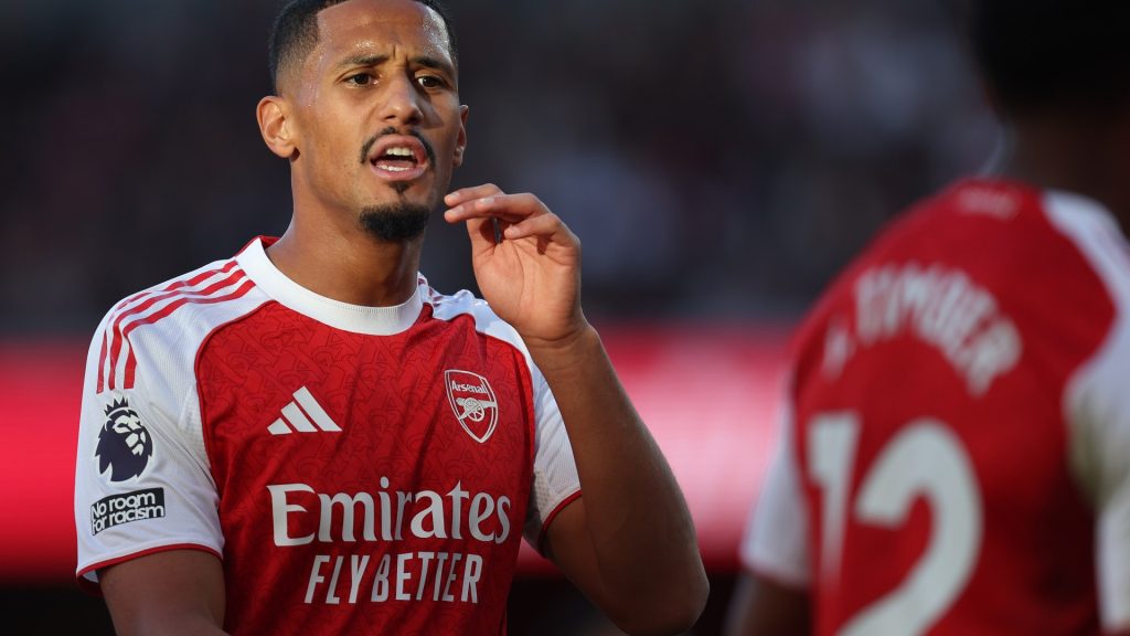 William Saliba Arsenal Premier League 1025603943