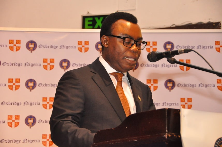 10. Dr. Fidelis Oditah While Presenting His Points At The Debate