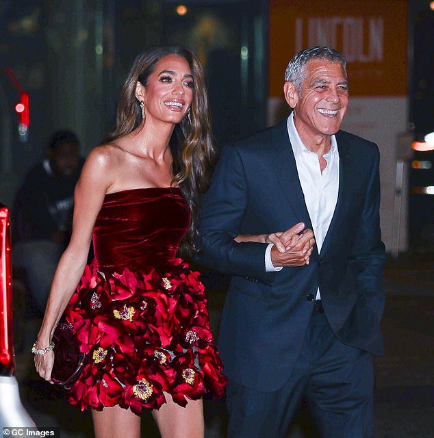 102579797 15148777 The A List Actor Was Joined By His Wife Amal Clooney Who Wore An A 2 1759268324165