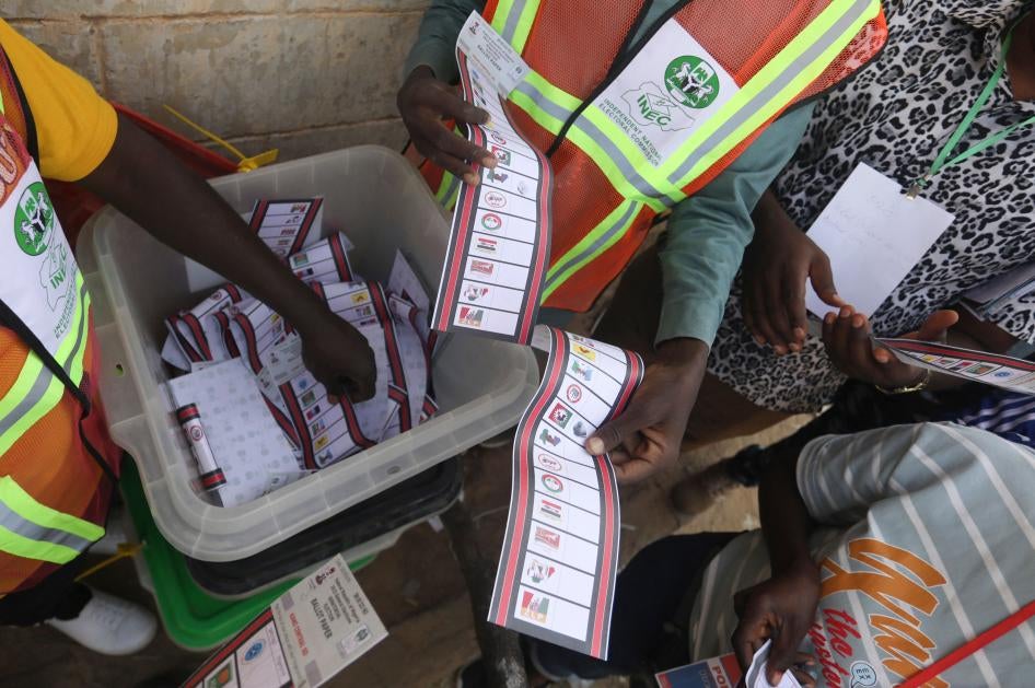 202302Afr Nigeria Election Day Ballot Counting 1