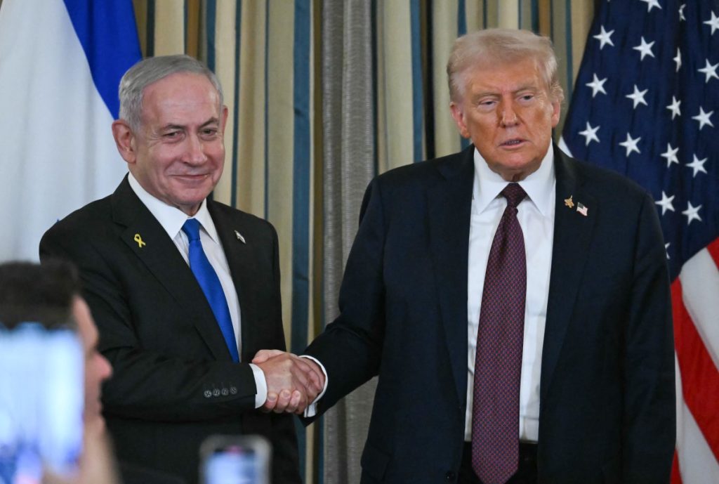 Afp 20250929 777284C V2 Midres Donaldtrumpmeetsisraelipmbenjaminnetanyahu