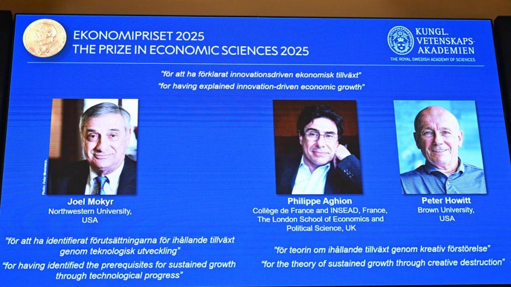 Afp 20251013 78Kn6Te V1 Midres Swedennobelprizeeconomics