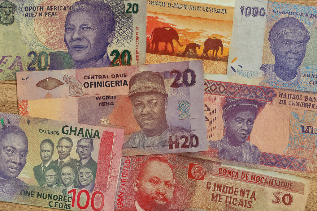 African Currencies Large African Currencies Large