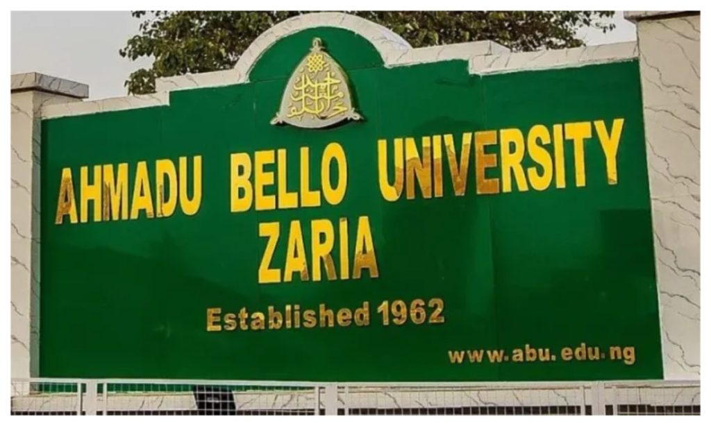 Ahmadu Bello University Abu Zaria Ahmadu Bello University Abu Zaria