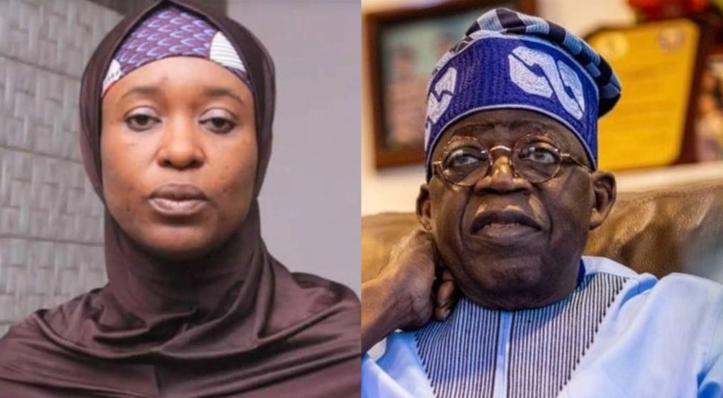Aisha Yesufu And Tinubu