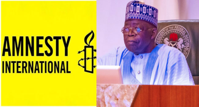 Amnesty International Tinubu