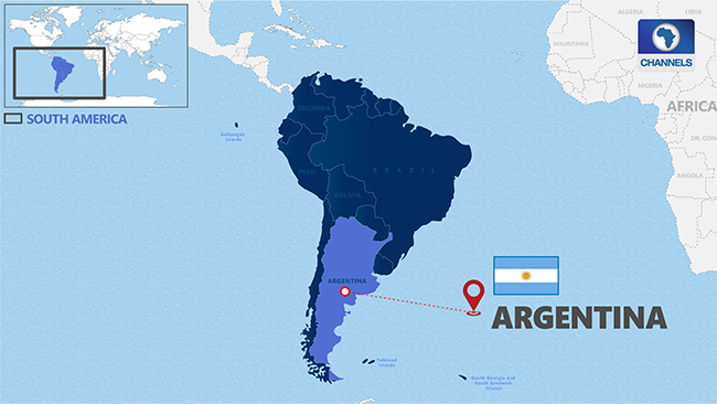 Argentina Country Map