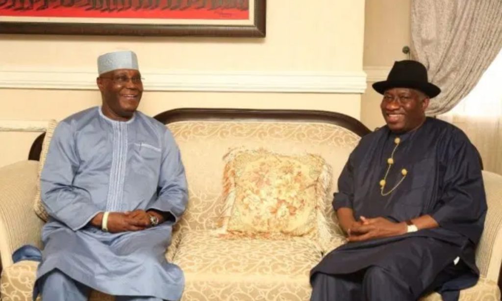 Atiku And Jonathan