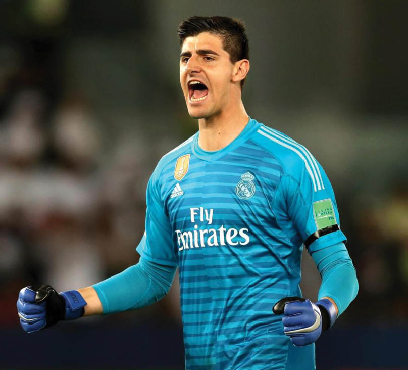 Belgium And Real Madrid Goalkeeper Thibaut Courtois