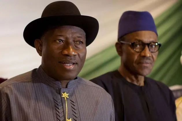Buhari And Jonathan 1