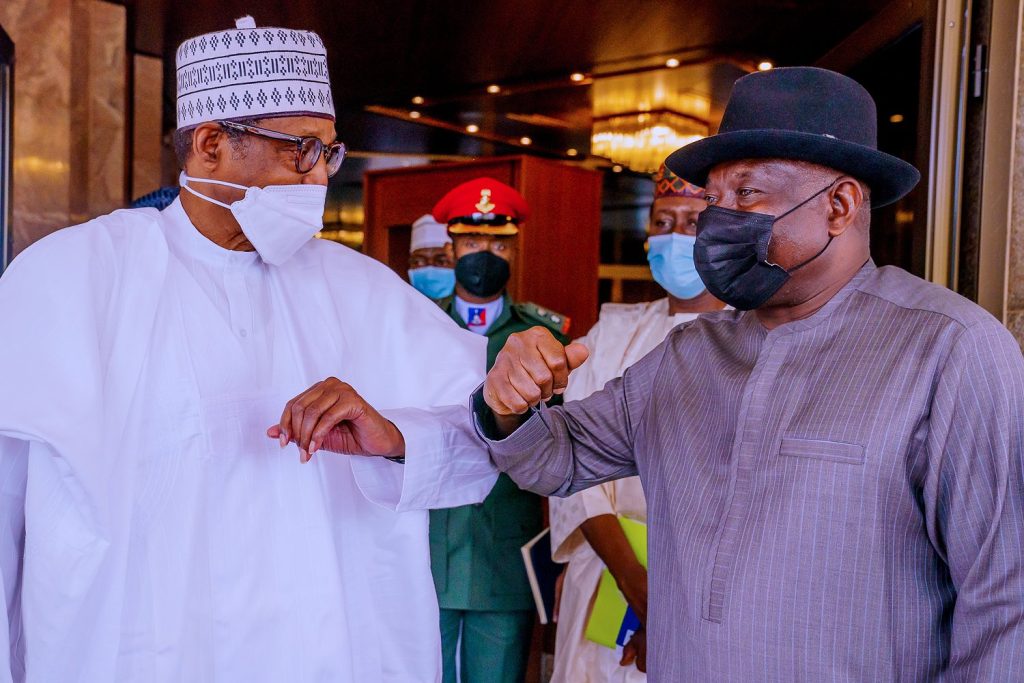 Buhari And Jonathan