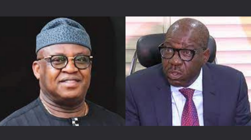 Chief Dan Orbih And Governor Godwin Obaseki