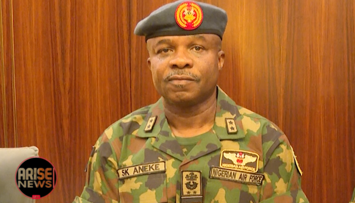 Chief Of Air Staff Air Vice Marshal S.k. Aneke Chief Of Air Staff Air Vice Marshal S.k. Aneke