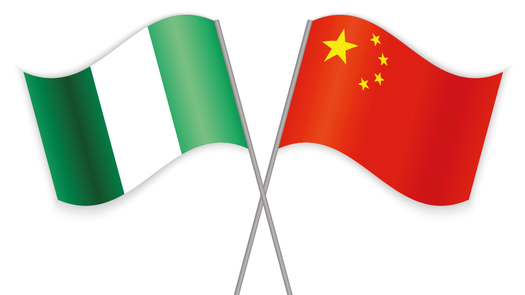 China Nigeria Flag
