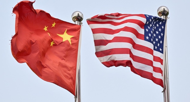 China And Us Flag