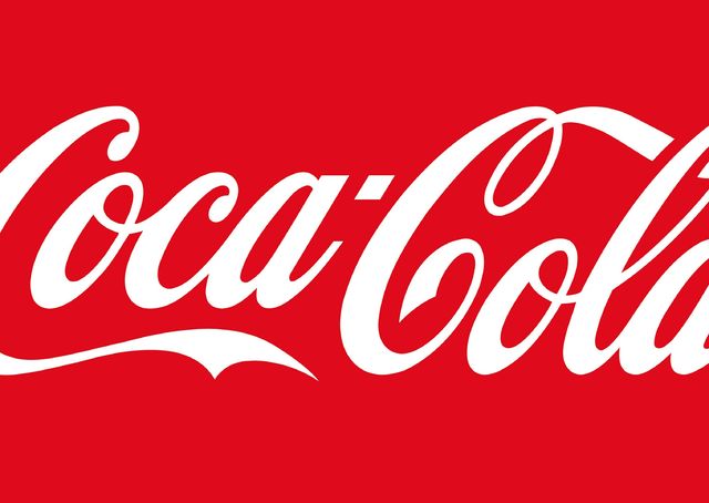 Coca Cola Red Background White Logo Cropped