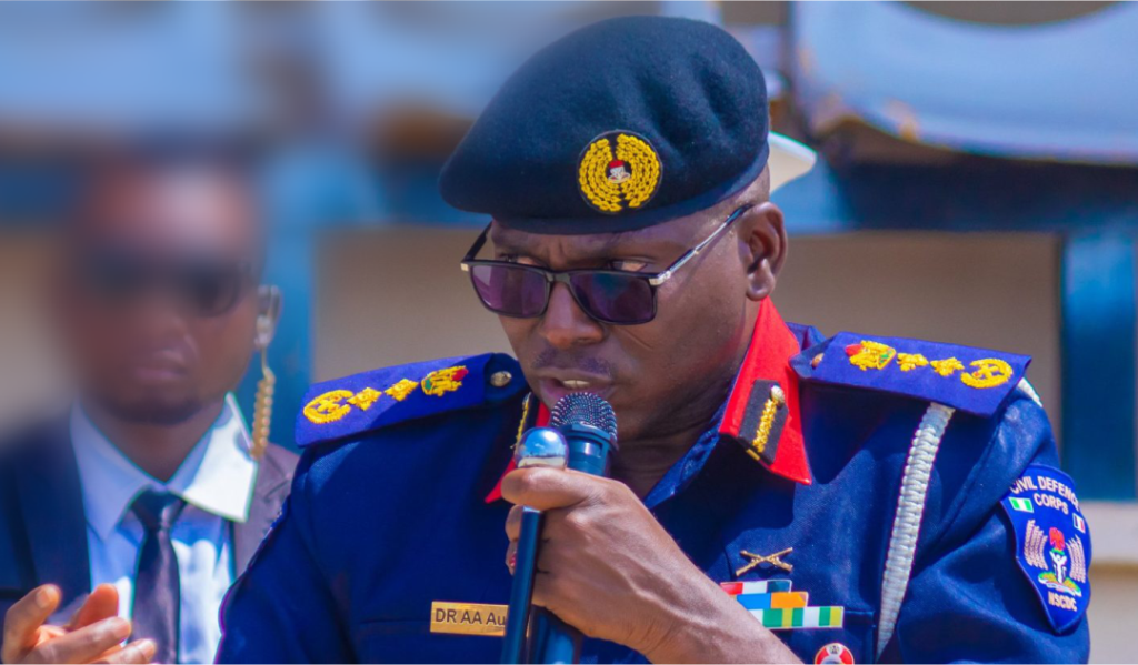 Commandant General Of Nigeria Security And Civil Defence Corps Nscdc Ahmed Audi 1