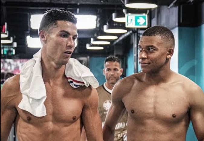 Cristiano Ronaldo And Kylian Mbappe