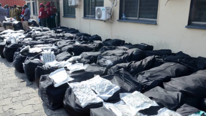 Customs Seize N5.3Bn Worth Of Drugs Concealed In Imported Vehicles At Tin Can Island Port Customs Seize N5.3Bn Worth Of Drugs Concealed In Imported Vehicles At Tin Can Island Port