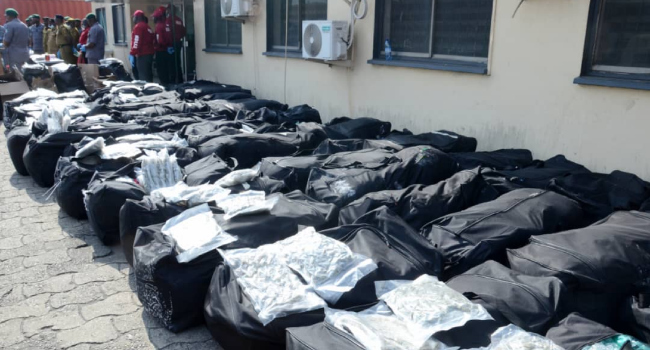 Customs Seized Drugs