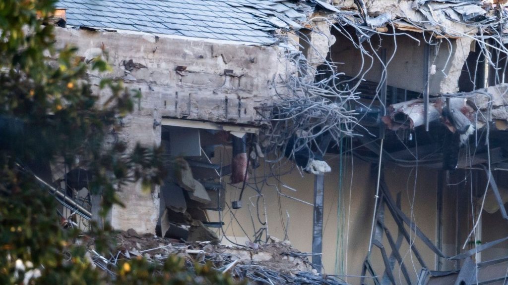 Demolishing Part Of White House East Wing