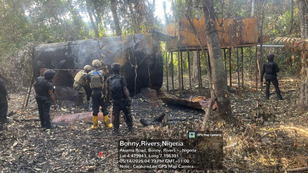 Destroyed Illegal Refinery Today Kkk Destroyed Illegal Refinery Today Kkk