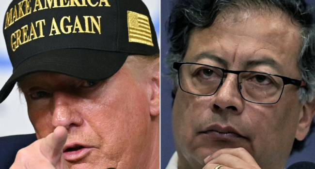 Donald Trump And Gustavo Petro