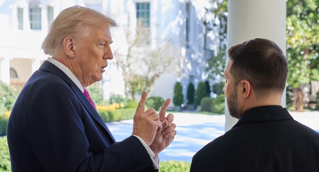 Donald Trump And Volodymyr Zelenskyy