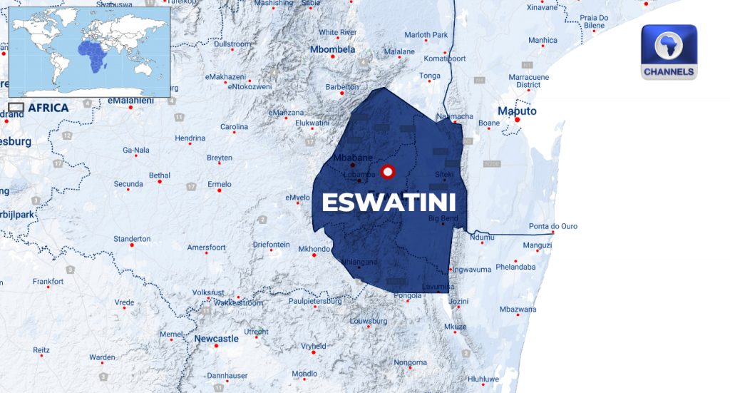 Eswatini Map Hd 1