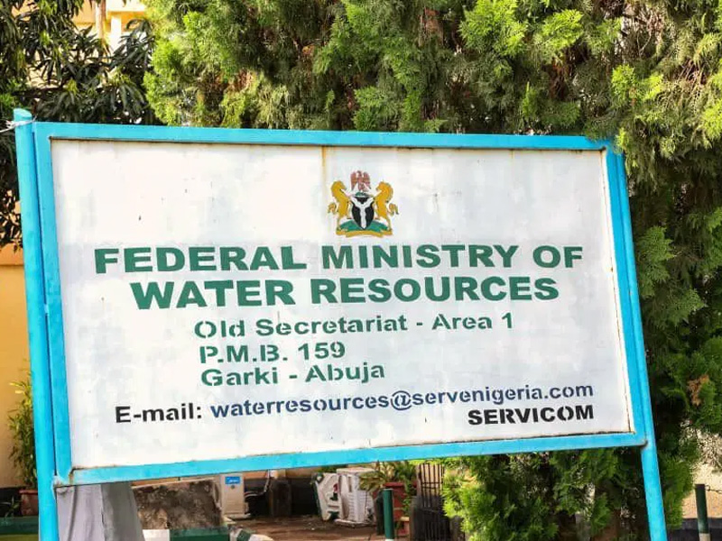 Federal Ministry Of Water Resources Federal Ministry Of Water Resources